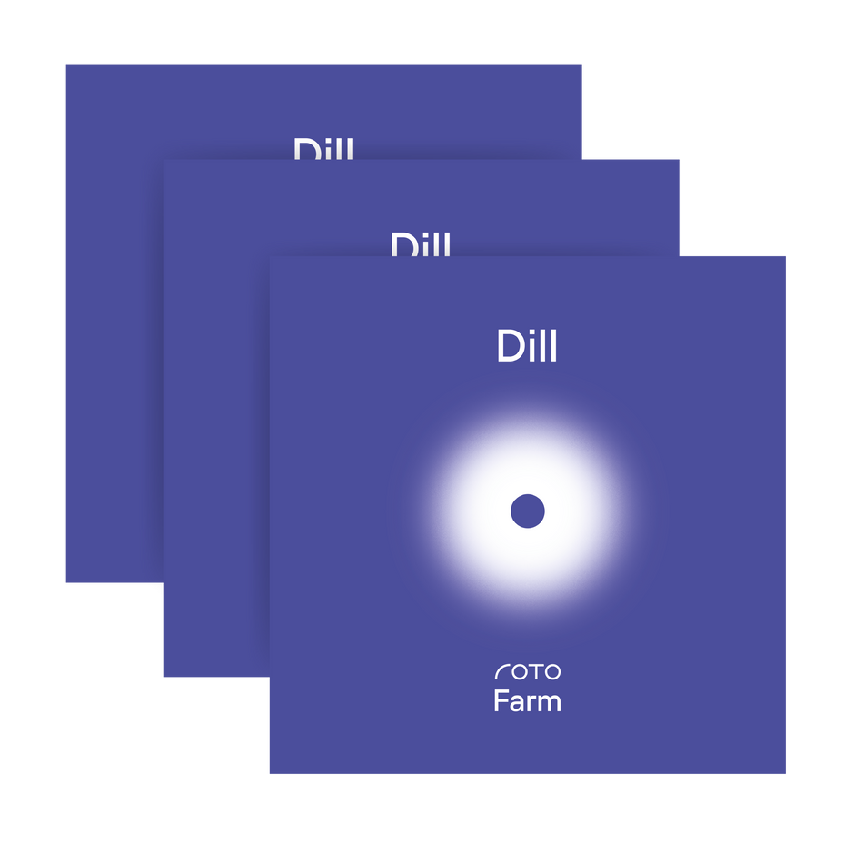 Dill 3-Pack for Roto Farm
